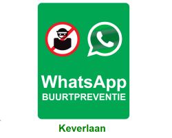 WhatsApp Buurtalarm Keverlaan