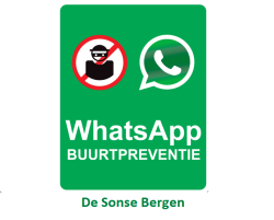 WhatsApp Buurtalarm de Sonse Bergen