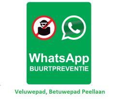 WhatsApp Buurtalarm Veluwepad, Betuwepad en Peellaan