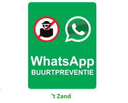 WhatsApp Buurtalarm 't Zand